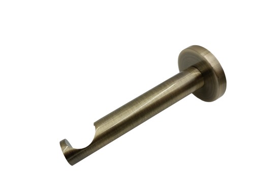 Карнизный кронштейн 19мм одинарный TECHNO ANTIQUE GOLD