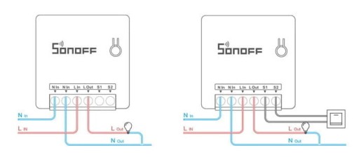 Встраиваемое реле Wi-Fi Sonoff Mini R2