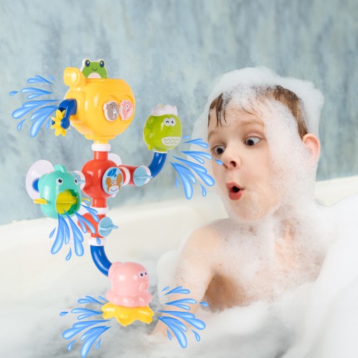 ИГРУШКА ДЛЯ ВАННЫ РЫБЫ осьминога ДЛЯ ВАННЫ ВОДНАЯ ПОДВОДНАЯ ЛОДКА