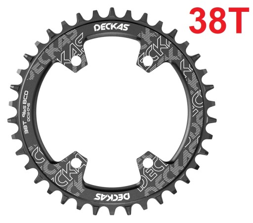 Звездочка DECKAS 1x рядная 38T 96 BCD SHIMANO M9000 M8000 M7000 M4100 M5100