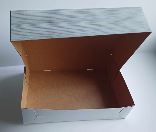 Pudełko na pączki ciasto ciastka 31x22x8