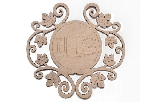 IHS Ornament - Оформление причастия 700 мм/670 мм
