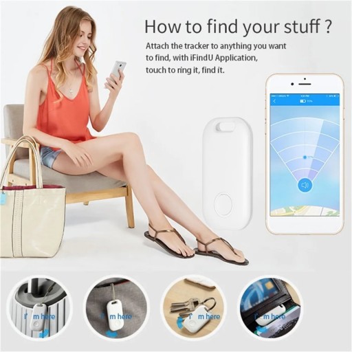1-3 шт. TY Bluetooth GPS-локатор работает с Apple