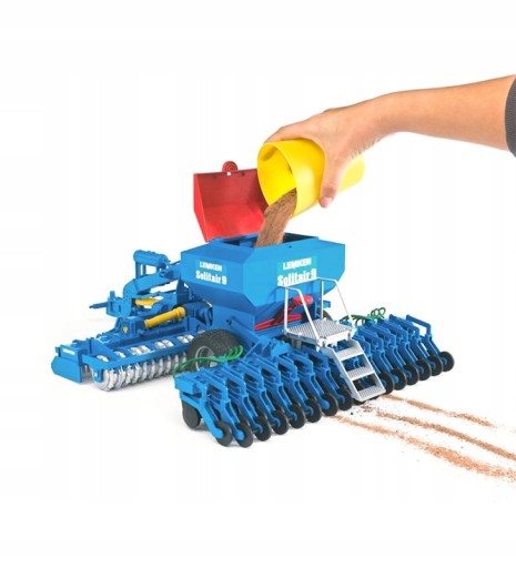 Zabawka TRAKTOR Dla Dzieci AGREGAT UPRAWOWO SIEWNY