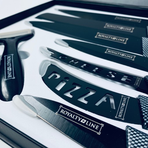 DUŻY KOMPLET NOŻY OBIERAK CERAMIKA GIFT BOX 8PCS