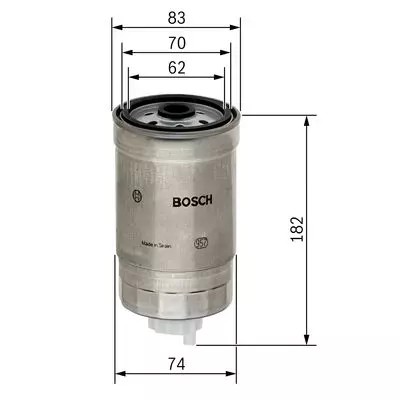 ТОПЛИВНЫЙ ФИЛЬТР BOSCH BMW E36 E34 E39 E38 2.5 3.0