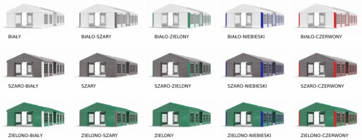 Namiot Pawilon Handlowy 3x16m Weselny DAS 240 SF