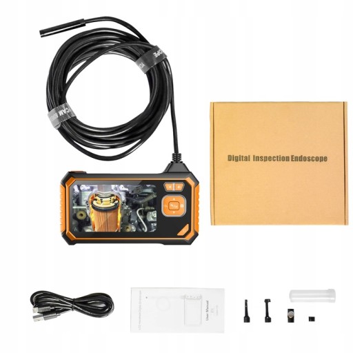 ИНСПЕКЦИОННАЯ КАМЕРА-ЭНДОСКОП 5M FULL HD LCD 4,3-ДЮЙМОВАЯ USB-ЭНДОСКОПНАЯ КАМЕРА