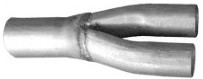 ВЫХЛОПНЫЙ ТРОЙНИК, ВИЛКА 65/2X55
