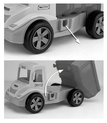 САМОСВАЛ 40см ВЕЙДЕР 32151 MULTI TRUCK