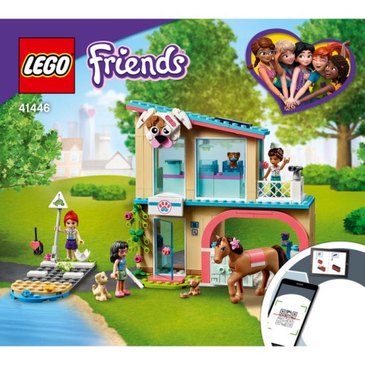 Руководство LEGO — Ветеринарная клиника Хартлейк Сити (41446)