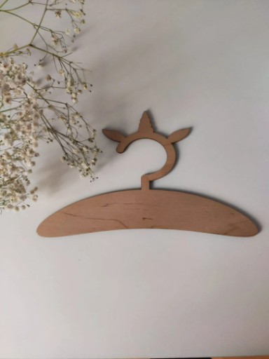 Personalizowany Drewniany Wieszak - Uszka