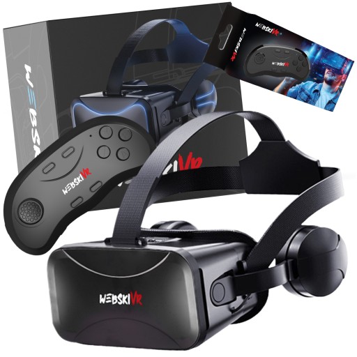 VR-ОЧКИ ДЛЯ ТЕЛЕФОНА С НАУШНИКАМИ И ПУЛЬТОМ УПРАВЛЕНИЯ ПОДАРОК ​​ПОДРОСТКУ