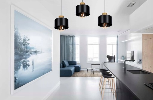 ПОДВЕСНОЙ ПОТОЛОЧНЫЙ СВЕТИЛЬНИК LOFT 3 GOLD - светодиодный вариант