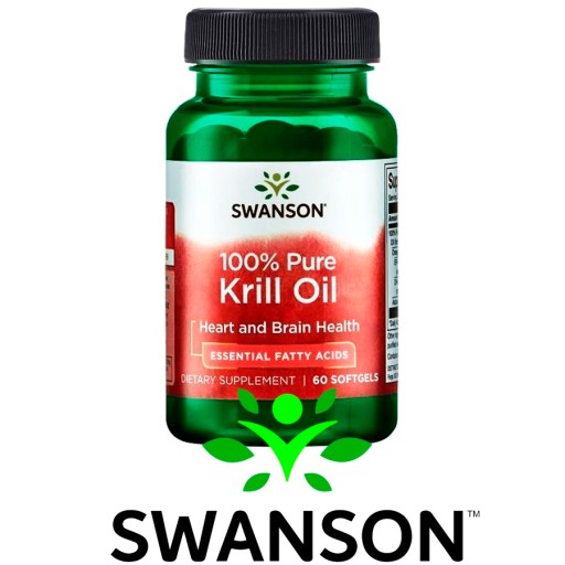SWANSON МАСЛО КРИЛЯ МАСЛО КРИЛЯ ОМЕГА 3 EPA DHA