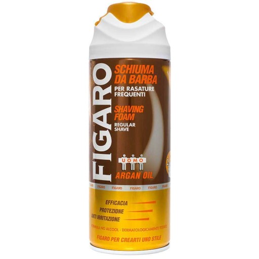 Figaro аргановая пена для бритья 400 мл