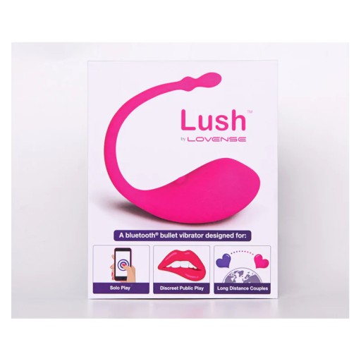 Виброяйцо Lovense Lush, управляемое через приложение