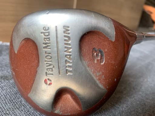 Kij do golfa driver TaylorMADE Titanium nr 3 5 / tour 8,5 shaft S-90 plus