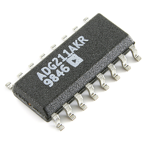 [4 шт.] ADG211AKR Quad SPST переключатель