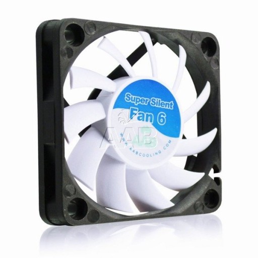 3x СУПЕР ТИХИЙ ВЕНТИЛЯТОР AAB-COOLING, ЭФФЕКТИВНЫЙ ВЕНТИЛЯТОР 6 СМ, ВЕТЕР 17,3 дБ