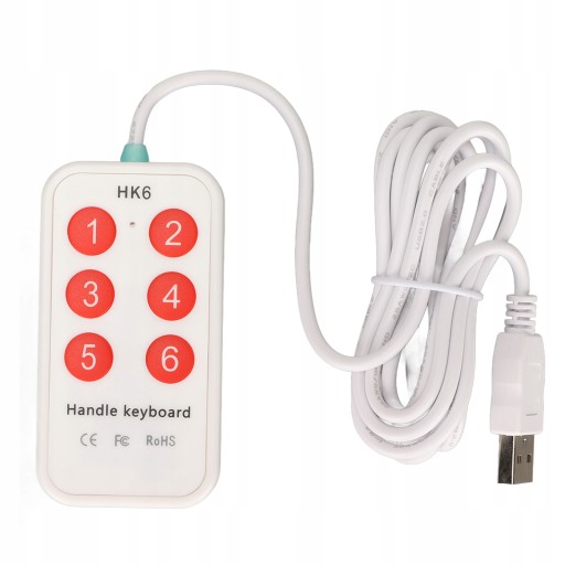 Программируемая клавиатура Маленькие USB-клавиатуры с 6 клавишами