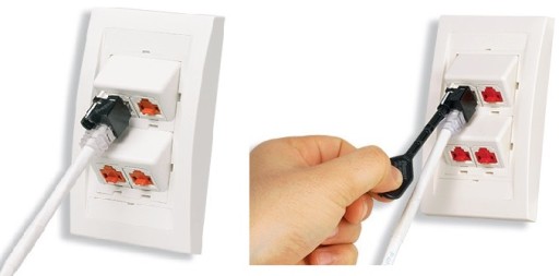 PANDUIT RJ45 замок-заглушка LOTO 10 шт.