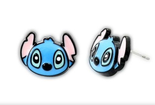 Детские серьги Stitch Disney Lilo & Stitch, милые шпильки 2
