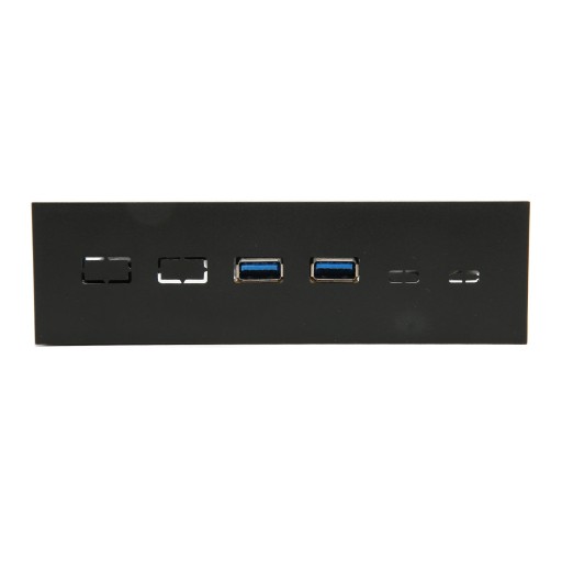 5,25-дюймовая передняя панель, 2 порта USB, оптический привод, USB 3.0–19 на передней панели