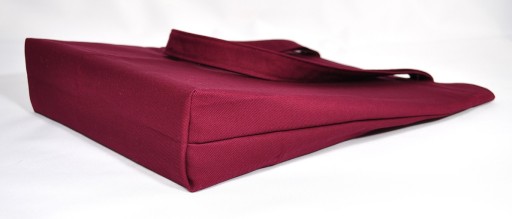 СУМКА-ШОППЕР бордовая на молнии COOLFLAMINGO
