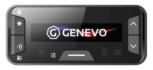 АНТИРАДАР Раздельный GENEVO PRO II M Модель 2023 г.