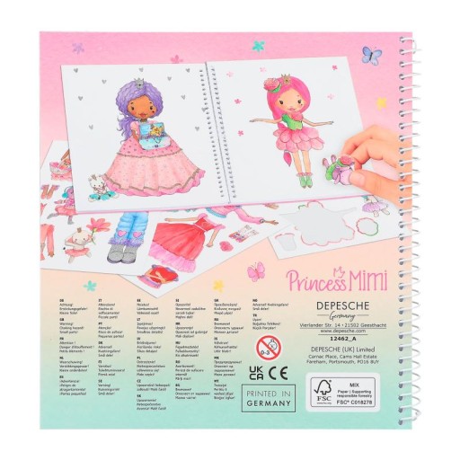 Креативный набор наклеек PRINCESS MIMI Dress Me Up