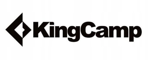 KING CAMP Сверхлегкая складная походная кровать - черный