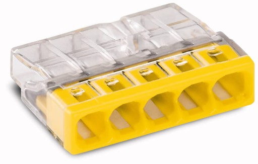 Złączka COMPACT do puszek inst. 5x WAGO 2273-205