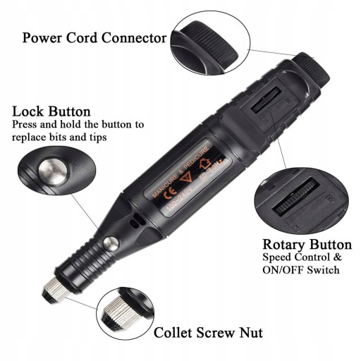 Ручная ротационная шлифовальная машина Mini Engraver