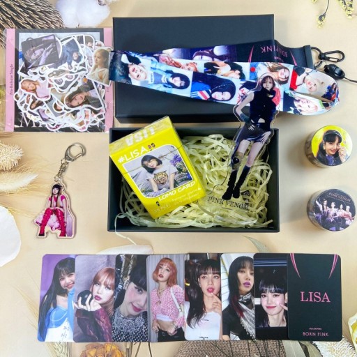 Подарочный набор Kpop BLACKPINK Lisa Jennie Rose Jisoo