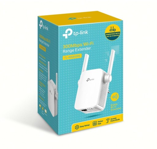 TP-Link TL-WA855RE V5 Wi-Fi N300 1x10/100 Мбит/с Повторитель