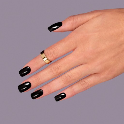 Semilac 300 PERFECT BLACK черный гибридный лак