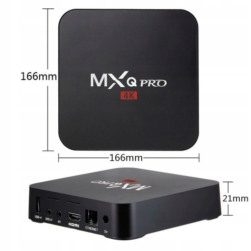 SMART TV BOX 8 ГБ NETFLIX 4K ДЕКОДЕР Android 7.1