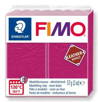 КОЖА FIMO MODELIN 57 г АМАРАНТ 229