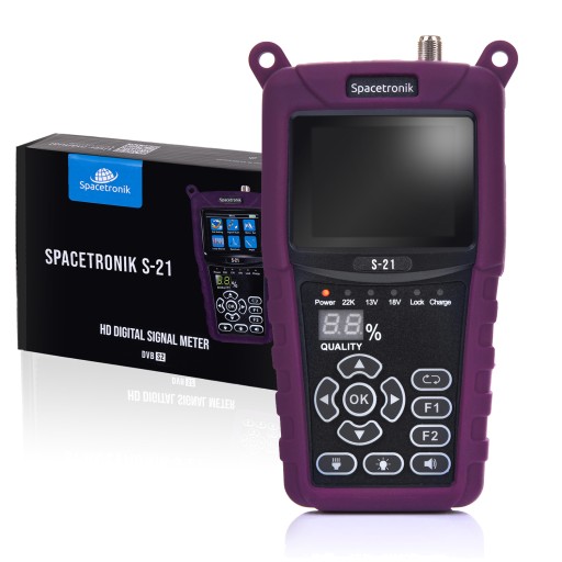 Измеритель спутникового сигнала Spacetronik S-21 DVB-S/S2/S2X