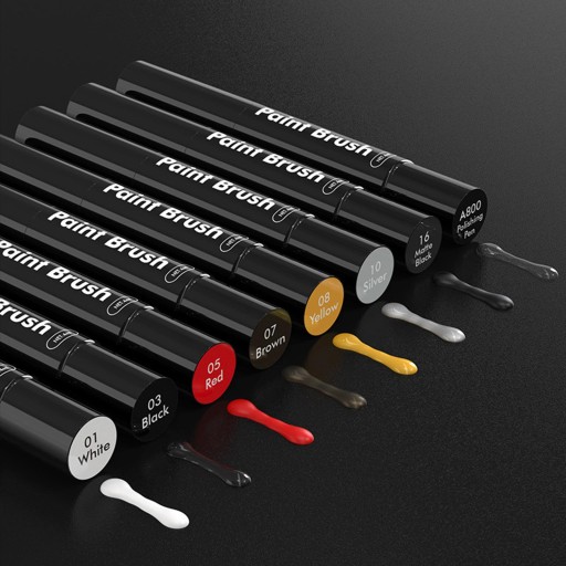 Touch up Auto Paint, Car Scratch Repair Pen, Easy Solution, Vehicles Yellow
