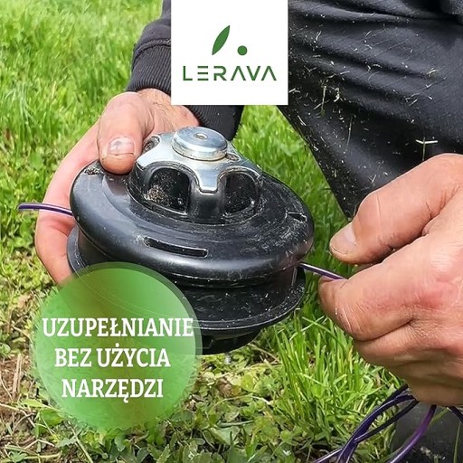 Головка для струнной косилки Lerava универсальная - M10 x1,25 + БЕСПЛАТНО