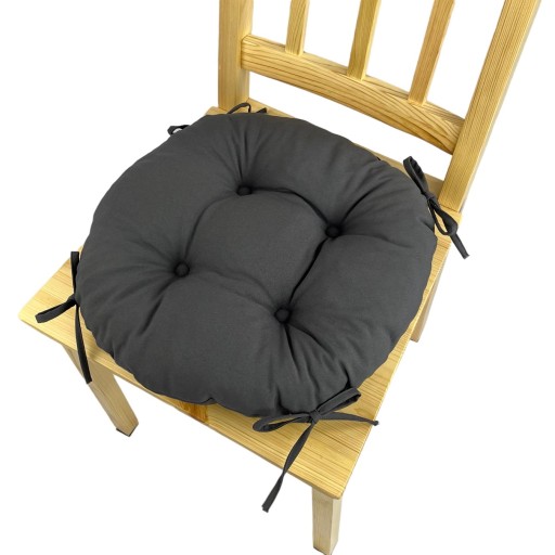 Подушка на стул табурет 35см GRAPHITE WHEEL