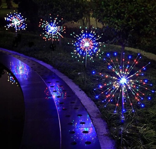 2X СОЛНЕЧНАЯ ЛАМПА ДЛЯ САДА УКРАШЕНИЕ ОДУВШИНКИ 150 LED