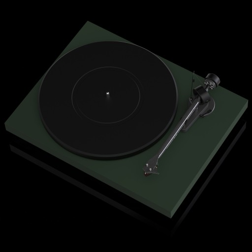 PRO-JECT DEBUT CARBON EVO MM Проигрыватель ORTOFON 2M RED SATIN GREEN