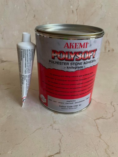 Akemi PolySoft Stone Putty Черный 1,65 кг
