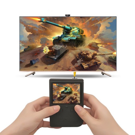 МИНИ-ПОРТАТИВНАЯ ИГРОВАЯ КОНСОЛЬ РЕТРО ТЕЛЕВИЗОР 400 ИГРОВОЙ ПАНЕЛЬ