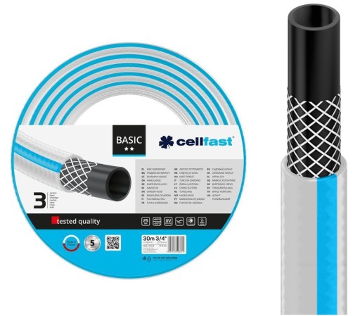 CELLFAST 10-421 БАЗОВЫЙ САДОВЫЙ ШЛАНГ 3/4