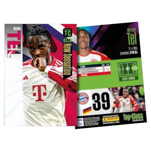АЛЬБОМ TOP CLASS 2024 FIFA PANINI НА 540 КАРТОЧЕК 1 ПАКЕТИК TOP CLASS 1 ХОЛОГРАММА