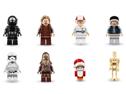 LEGO STAR WARS 75245 Адвент-календарь 2019 Чубакка Порг Люк Скайуокер